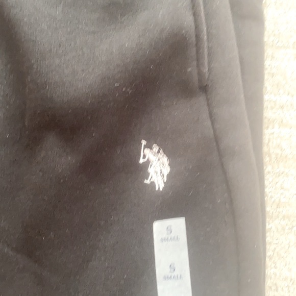 U.S.Polo Assn black jogger/sweatpants Size Small NWT - Picture 5 of 10